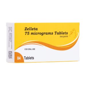 Zelleta 75mcg - Desogestrel - 84 Tablets (3 month course)