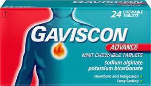 Gaviscon Advance Mint Chewable Tablets (Pack of 24)