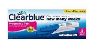 Clearblue Pregnancy Test With Weeks Indicator - 2 Digital Test