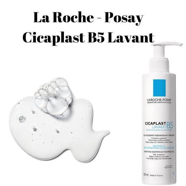 La Roche-Posay Cicaplast Lavant B5 - Purifying Soothing Foaming Gel 200ml - Image 2
