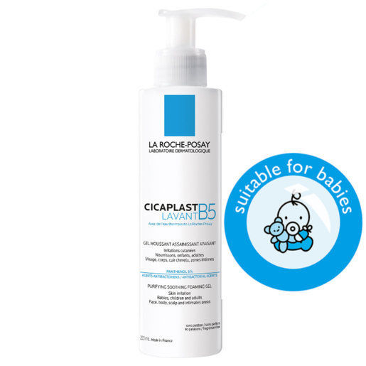 La Roche-Posay Cicaplast Lavant B5 - Purifying Soothing Foaming Gel 200ml - Image 4