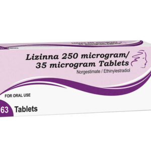 Lizinna 250mcg/35mcg 63 Tablets (3-month course)