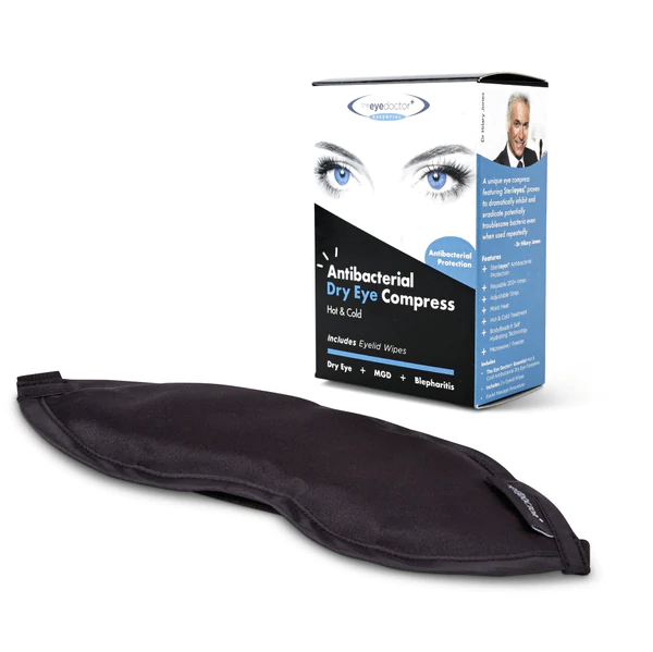 The Eye Doctor Essential Antibacterial Dry Eye Compress + 2x Eyelid Wipes - Image 5