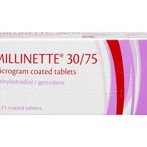 Millinette 30/75mcg - 63 Tablets (3-month course)