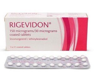 Rigevidon 150mcg/30mcg - 63 Coated Tablets (3 Month Course)