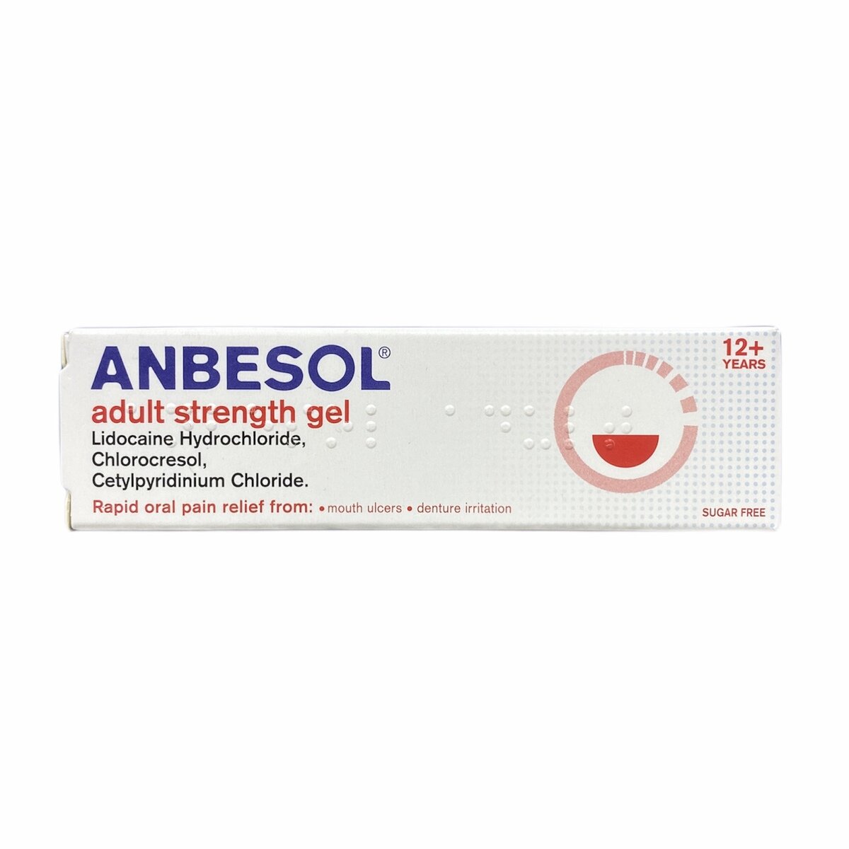 Anbesol Adult Strength Oral Pain Relief Gel 10g
