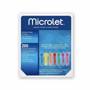 Microlet Blood Lancets 0.5mm/28G (Pack of 200)