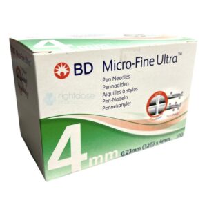 BD Micro-fine Ultra Pen Needles 4x0.23mm (32g) (Pack of 100)