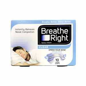 Breathe Right Clear Nasal Strips - Large (Pack of 10)