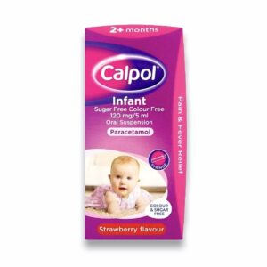 Calpol Infant 2+months Sugar-Free Suspension 200ml - Strawberry flavour