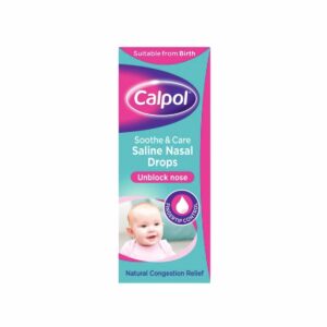 Calpol Soothe & Care Saline Nasal Drops 10ml