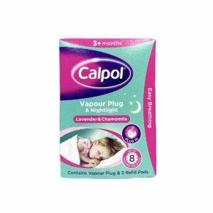 Calpol Soothe & Care Vapour Plug & Nightlight (With 3 Refill Pads)
