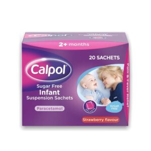 Calpol Sugar-Free Infant Suspension Sachets 5ml (Pack of 12)