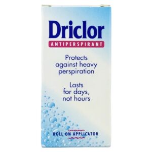 Driclor Antiperspirant Solution Roll On Applicator 20ml