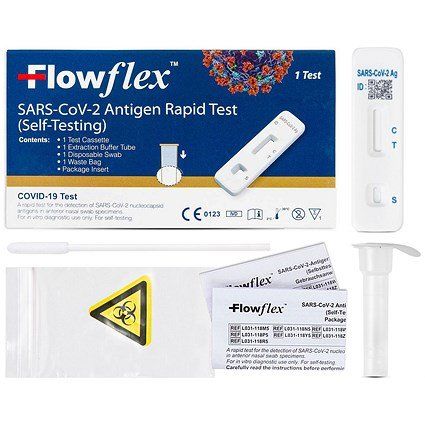 Flowflex Antigen Rapid Test Lateral Flow Self-Testing Kit - 1 Test - Image 4