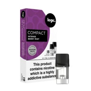 Logic Compact Intense Nic Salt Pods - Berry Mint 18mg (Pack of 2)