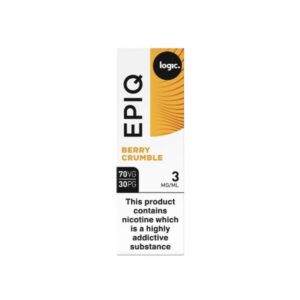 Logic EPIQ E-liquid 10ml  - Berry Crumble 3mg - 70% VG