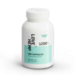 Love Hemp CBD Capsules 1200mg