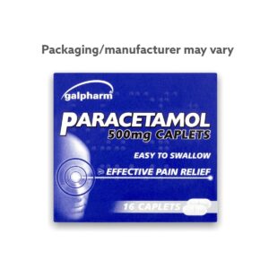 Paracetamol 500mg Caplets / Tablets (Pack of 16)