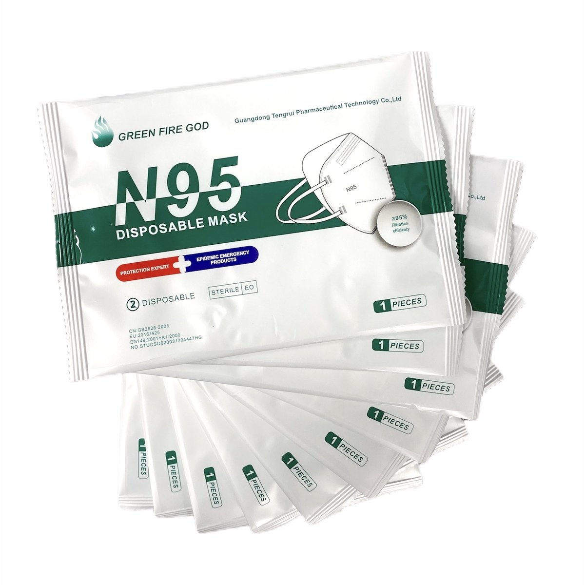 N95 FFP2 Surgical Mask (Pack of 1)