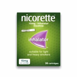 Nicorette 15mg Inhalator Cartridges (Pack of 36)