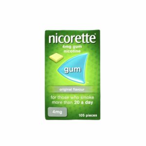 Nicorette Chewing Gum 4mg Original (105)