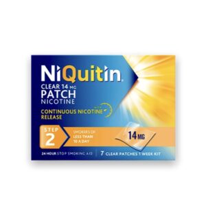 Niquitin Clear Patches - Step 2 - 14mg (Pack of 7)