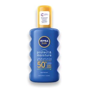 Nivea Sun Spray - Protect & Moisture - SPF50 200ml