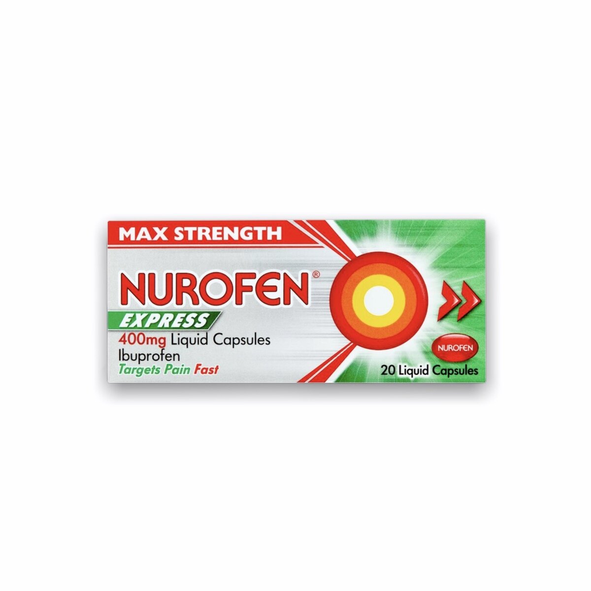 Nurofen Express Liquid Capsules 400mg (Pack of 20)