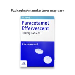 Soluble Effervescent Paracetamol Tablets 500mg (Pack of 24)