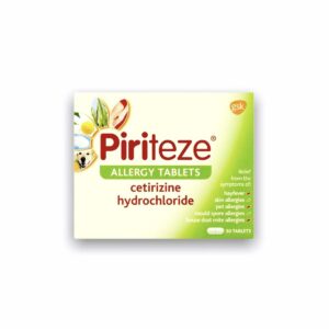 Piriteze Allergy Tablets (Pack of 30)