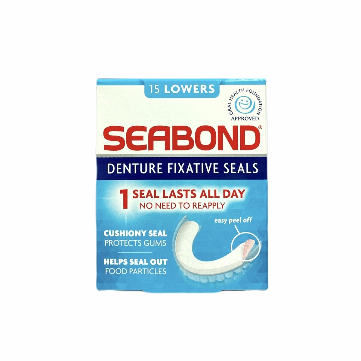 Seabond Original Lower Denture Fixatives (Pack of 15)