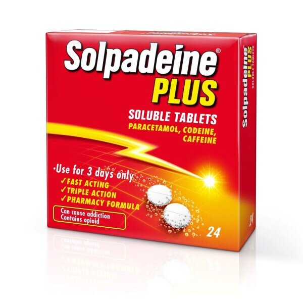 Solpadeine Plus Soluble Tablets (Pack of 24)