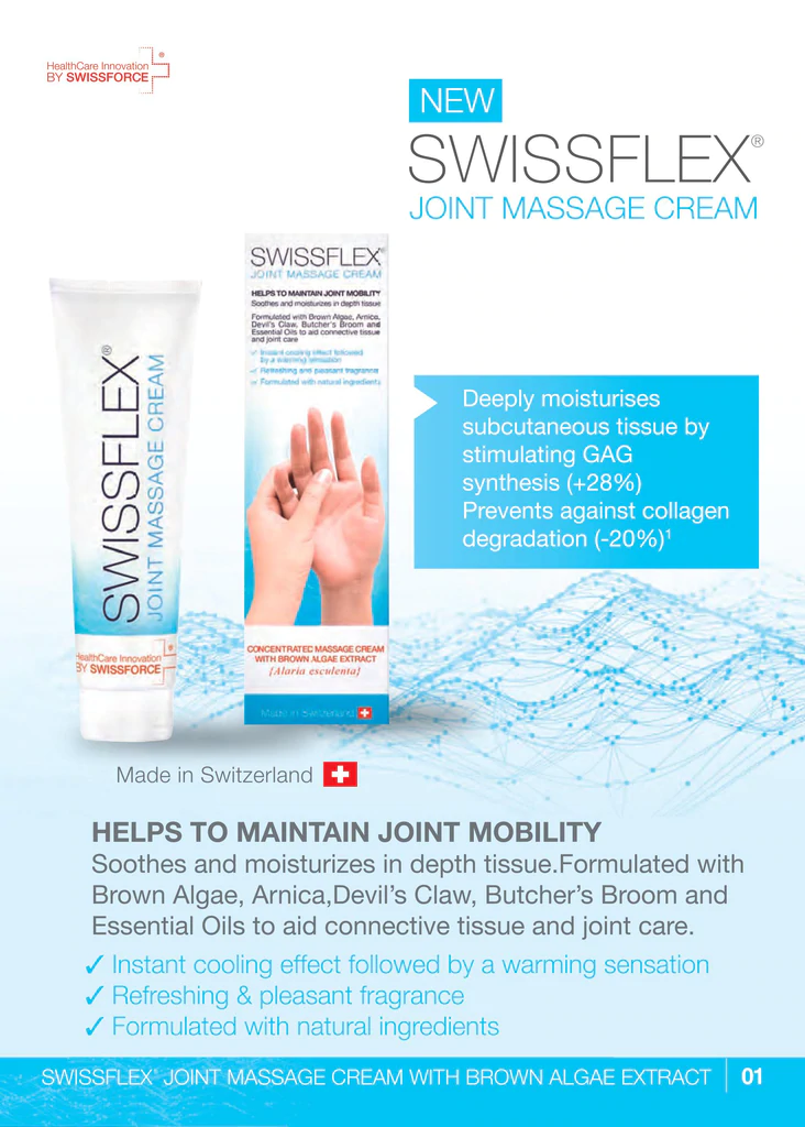 Swissflex Joint Massage Cream 75ml - Image 3