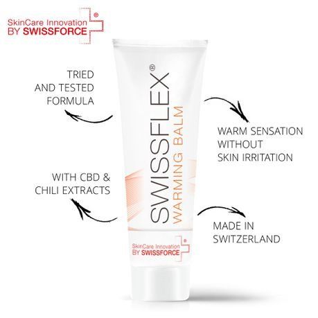 Swissflex Warming Balm 75ml - Image 4