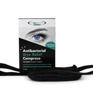 The Eye Doctor Antibacterial Stye Relief - Single Eye Compress + 2x Eyelid Wipes