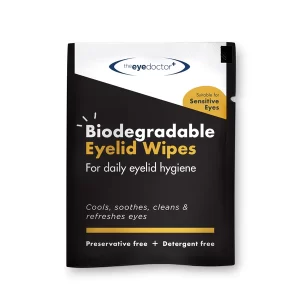 The Eye Doctor Biodegradable Eyelid Wipes (Pack of 20)