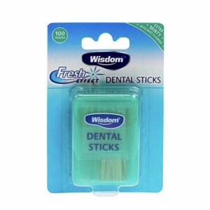 Wisdom Fresh Effect Dental Sticks (Pack of 100)