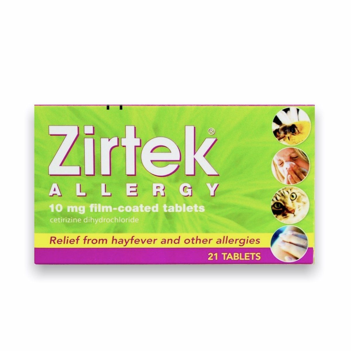 Zirtek Allergy Tablets (Pack of 21)