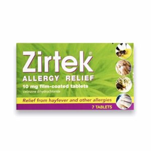 Zirtek Allergy Relief Tablets (Pack of 7)