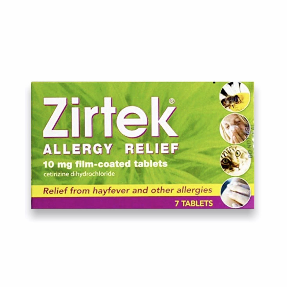 Zirtek Allergy Relief Tablets (Pack of 7)