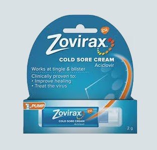 Zovirax Cold Sore Cream 2g